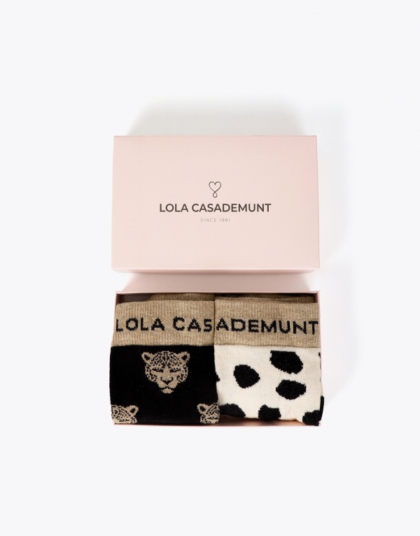 Чорапи LOLA CASADEMUNT - 2 чифта