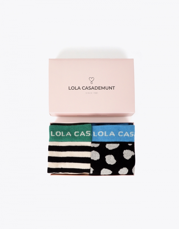 Чорапи LOLA CASADEMUNT - 2 чифта